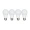 Satco 9.5W A19 LED Frosted 27K E26 Base 220 Degree Beam 120V Non-Dim 4PK S39596 - alternate 1
